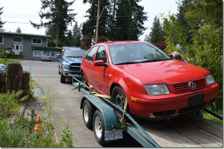 Illustration for article titled So I Towed My Car...
